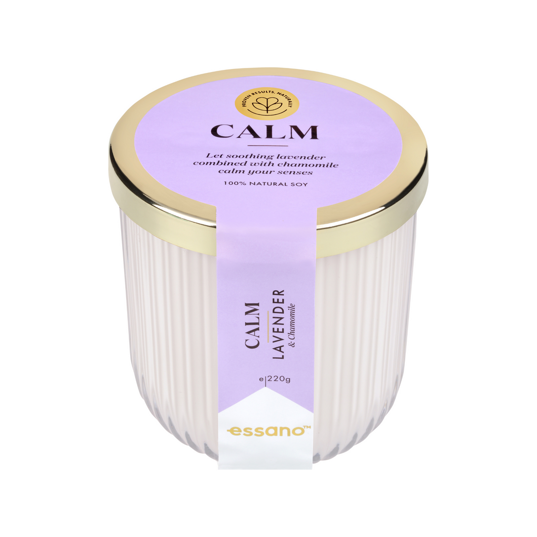 Calm Lavender & Chamomile Candle