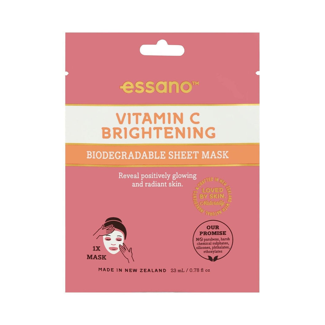 Essano - Vitamin C Brightening Biodegradable Sheet Mask